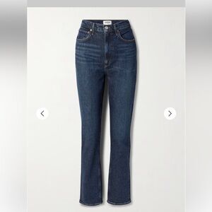AGOLDE High Rise Stovepipe straight-leg organic jeans  size 24